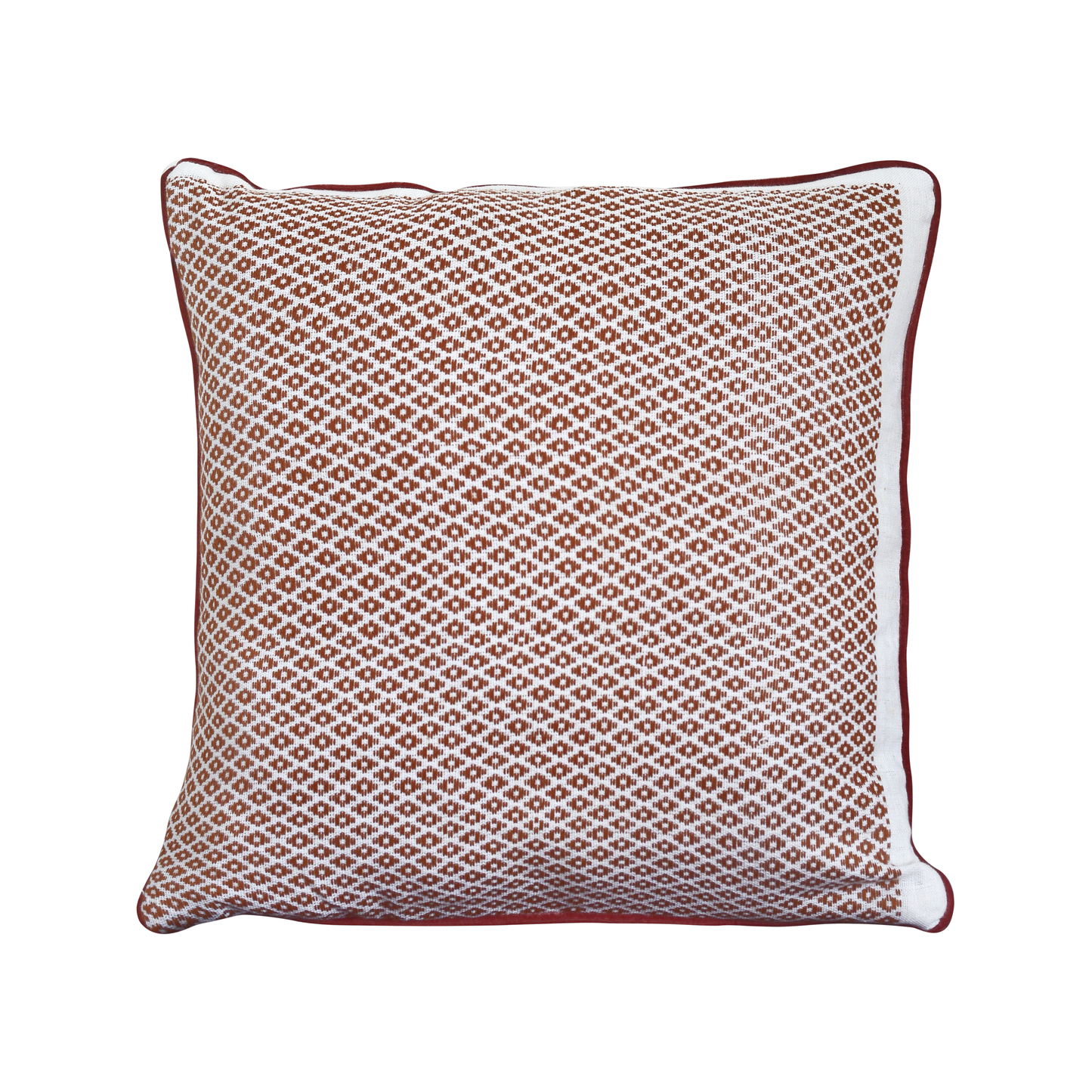 Dusty Rose Italian Silk and Baduy Handwoven Fabric.