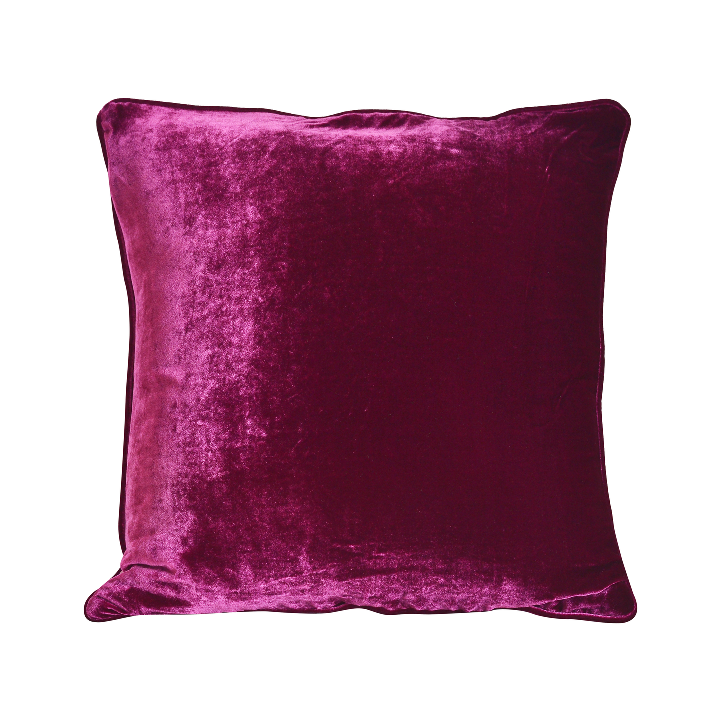 Purple Bentenan and French Silk Velvet Cushion