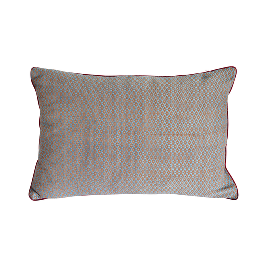 Blue Baduy Woven Fabrics with French Jacquard