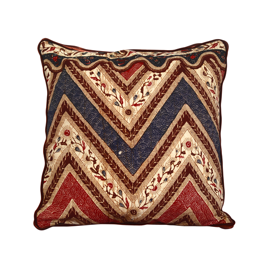Stunning Geometric Pekalongan Batik with French Velvet