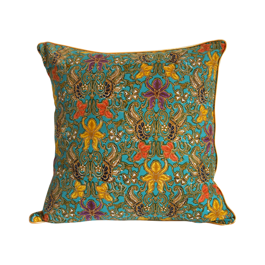 Tosca Lasem Batik and Italian Velour Cushion